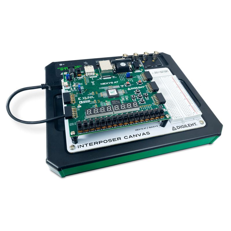 FPGA Board Adapter Canvas for Analog Discovery Studio
